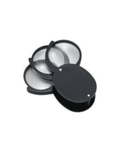 High-power Portable plastic frame Magnifier 4&7&10X No.7930 1อัน
