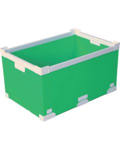 ลังพลาสติกพับ FNS คอนเทนเนอร์ 75L (เข้ามุม SW) สีเขียวอ่อน