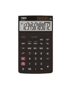 เครื่องคิดเลข12หลัก ดำ นีโอ 2321T-12