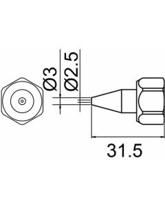 Nozzle/N-2.5 For 801. 806 1อัน