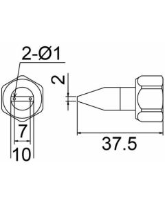 Nozzle/N2-1 For 801. 806 1อัน