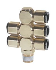Fuji แบนโจสามชั้น (โลหะ) 8mm/R1/4
