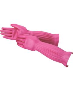 Unsupported Natural / Chloroprene Blends Flocklined Gloves 1ชุด