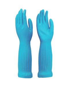 Unsupported Natural / Chloroprene Blends Flocklined Gloves 1ชุด