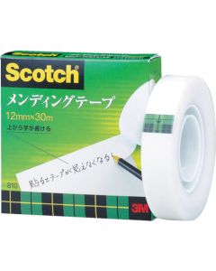 เทปกาว 12mm x 30m เส้นผ่านศูนย์กลางแกน 25mm