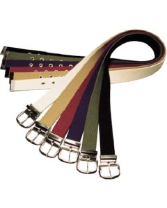 เข็มขัดผ้าฝ้ายแบบทหาร (GI belt) กว้าง 40 มม. สีน้ำเงินเข้ม