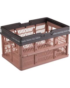 Mesh Container L Brown