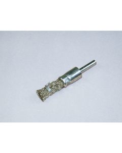 แปรงปลายติดตั้ง ทำจากลวดเหล็กชุบ ขนาด 30 x 35 x 6 x 25 มม.