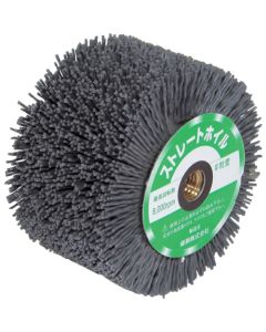 ล้อแปรง Unilon (แบบตรง 80) 80 x 50 x M10 #240