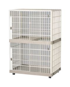 314766 กรงพลาสติกสีเบจ