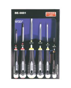 ไขควงหุ้มฉนวน ชุดไขควง Ergo รุ่น BE-8810 (PZ1 x 75 มม.) และอื่นๆ ชุด 6 ชิ้น