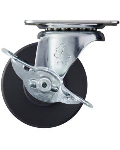 ล้อไนลอน MC แบบหมุน Hammer G Series ขนาด 65 มม. พร้อมตัวหยุด