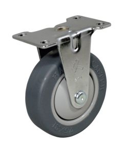 ล้อยางอีลาสโตเมอร์แบบตายตัว Hammer Fixed (ล้อ PP, ลูกปืนเรเดียล) 65 มม.