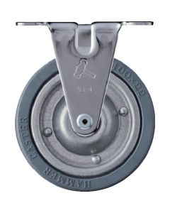 ล้อยางแบบตายตัว Hammer Fixed (ล้อเหล็ก) 100มม.