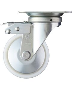 ลูกล้อไนลอน Hammer Switch Caster (ตลับลูกปืนเรเดียล) 100 มม.