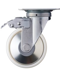 ลูกล้อไนลอน Hammer Switch Caster (ตลับลูกปืนเรเดียล) 125 มม.
