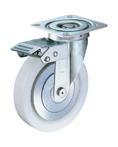 ลูกล้อไนลอน Hammer Switch Caster (ตลับลูกปืนเรเดียล) 200 มม.