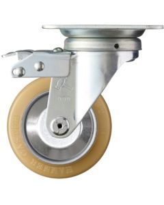 ลูกล้อยูรีเทนแบบ Hammer Switch Caster (Roller Bearing) 100mm