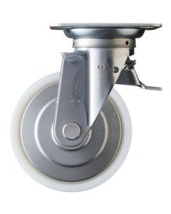 ลูกล้อไนลอน Hammer Switch Caster (ตลับลูกปืนเรเดียล) 150 มม.