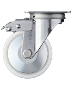 ลูกล้อไนลอน Hammer Switch Caster (ตลับลูกปืนเรเดียล) 100 มม.