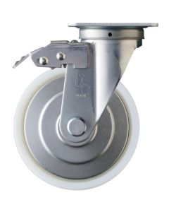 ลูกล้อไนลอน Hammer Switch Caster (ตลับลูกปืนเรเดียล) 150 มม.