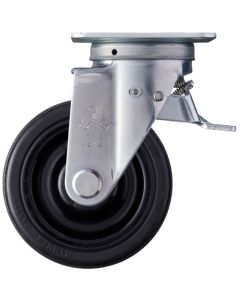 ล้อหล่อแบบ Hammer Switch Caster (ล้อไนลอนพร้อมลูกปืน) 125 มม.