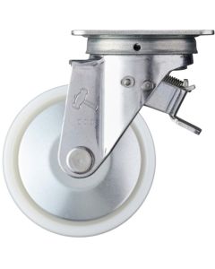 ลูกล้อไนลอน Hammer Switch Caster (ตลับลูกปืนเรเดียล) 100 มม.