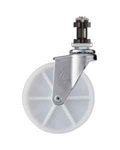 ค้อนสอดท่อ ล้อไนลอนแบบหมุน 125 มม. สำหรับค้อนสี่เหลี่ยม 32 มม.