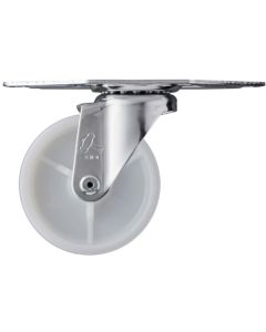 ล้อไนลอนหมุนมุม Hammer E Series ขนาด 85 มม.