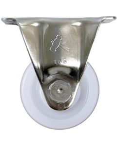 ล้อไนลอนแบบตายตัว Hammer S Series สเตนเลสสตีลทั้งหมด (ลูกปืนลูกกลิ้ง) 50 มม.