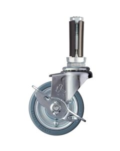 ค้อน EU Series Pipe Insert พร้อม Swivel SP, ล้อยาง (ล้อเหล็ก) 65 มม.