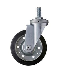 ลูกล้อแบบขันสกรู Hammer Screw-in Caster รุ่น 420SA (ล้อยาง ชนิดเกลียวหนา) หมุนได้ เส้นผ่านศูนย์กลางล้อ 150 มม.