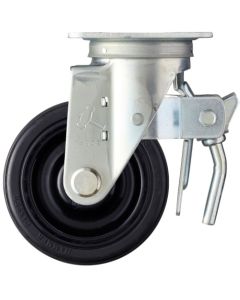 ล้อยางหมุน Hammer Swivel (ล้อไนลอน ลูกปืน) 125 มม. Total Lock