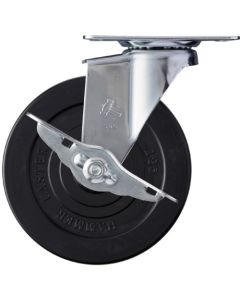 ล้อยางหมุน Hammer E Series (ลูกปืนลูกกลิ้ง) 125 มม. พร้อมตัวหยุด
