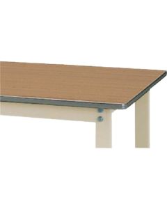 โต๊ะทำงานน้ำหนักเบา ซีรีส์ 300 แบบติดตั้งถาวร หน้าโต๊ะโพลีเอสเตอร์ ขนาด กว้าง 600 x ลึก 600 x สูง 900 มม. ลายไม้ / สีงาช้าง Yamatec