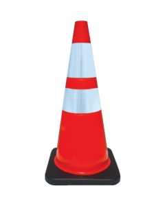 RevoCone พร้อมแผ่นสะท้อนแสงความสว่างสูง สีแดง [ผลิตภัณฑ์ Safetec]
