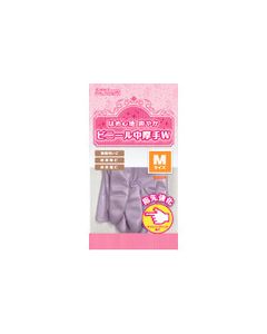 Unsupported PVC Flocklined Gloves Gloves 1ชุด
