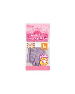 Unsupported PVC Flocklined Gloves Gloves 1ชุด