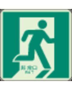 Emergency Exit Guidance Sign Passageway