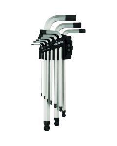 Ball Point Wrench 9-pc set Limited Silver ชุดละ 1 ชุด