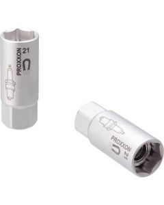 ลูกบ๊อกซ์หัวเทียน (แม่เหล็ก 6 เหลี่ยม) 1/2" 21mm