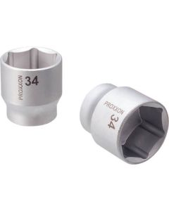 ลูกบ๊อกซ์ 1/2" (หกเหลี่ยม) 34 มม