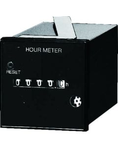 เครื่องวัดชั่วโมง TH24 พร้อมปุ่มรีเซ็ต AC200V