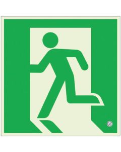 Emergency Exit Guidance Sign Passageway