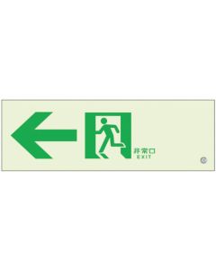 Emergency Exit Guidance Sign Passageway