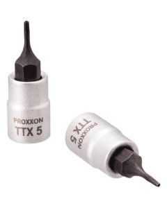 ซ็อกเก็ตบิต Torx (R) TTX5 พร้อมรูป้องกันการงัดแงะ