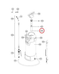Replacement parts for METAL and INOX/SST