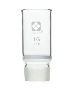 ตัวกรองแก้วแบบข้อต่อมาตรฐาน ชนิดเบ้าหลอม มีขาตั้งแยกต่างหาก 1GP16