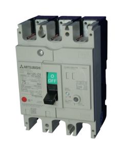 เบรกเกอร์ป้องกันไฟรั่วลงดิน รุ่น NV-C (รุ่นประหยัด) เฟรม 100A