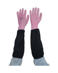 gardening gloves with arm cover 10ชุด